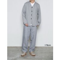 *sale70%off* 【n.VB】Light Linen Twill CARDIGAN JACKET  (unisex)