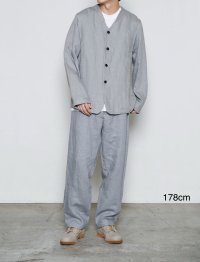 *sale70%off* 【n.VB】Light Linen Twill CARDIGAN JACKET  (unisex)