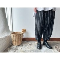 Vlas Blomme  Vintage Multi Stripe テーパードパンツ (unisex)
