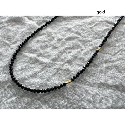 画像1: hu.hu.huu...  Karen silver combo necklace [受注生産] 