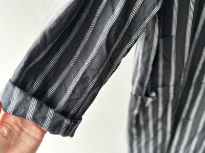 画像9: Vlas Blomme Vintage Multi Stripe アトリエコート (unisex)