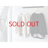 *sale50%off* prit メッシュ切替７分ボリュームスリーブプルオーバー