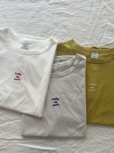 画像8: *sale50%off* nouvelles du paradis トロワ天竺 フレンチロゴTシャツ【クリックポスト(185円)発送可能】