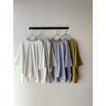 nouvelles du paradis トロワ天竺 ワイドTシャツ【クリックポスト（185円）発送可能】