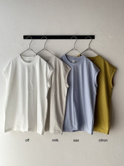 画像3: nouvelles du paradis トロワ天竺 フレンチTシャツ