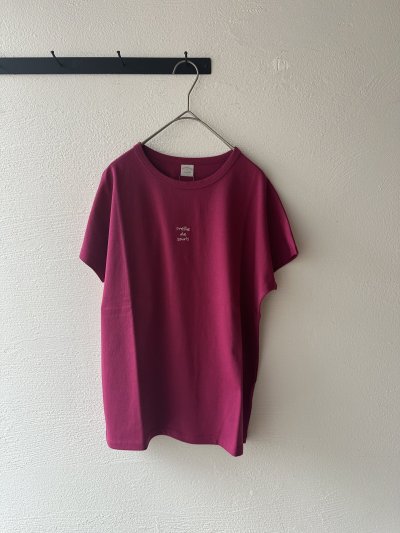 画像17: *sale50%off* nouvelles du paradis トロワ天竺 フレンチロゴTシャツ【クリックポスト(185円)発送可能】