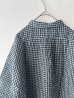 画像11: prit 60/1フレンチリネンギンガムチェック ５分袖レギュラーカラーシャツ