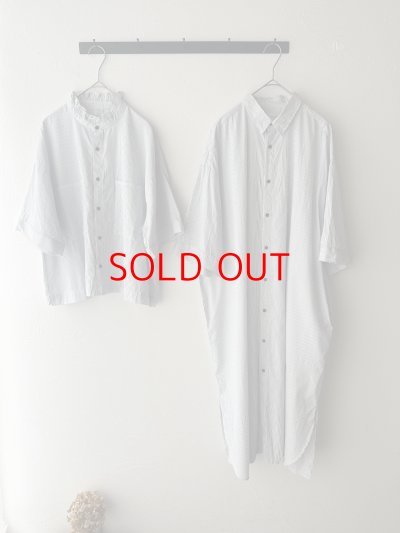 画像12: *sale50%off* nouvelles du paradis ストライプクロス シャツワンピース【クリックポスト（185円）発送可能】