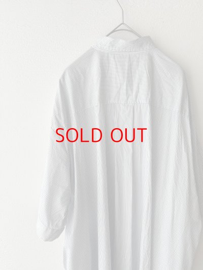 画像11: *sale50%off* nouvelles du paradis ストライプクロス シャツワンピース【クリックポスト（185円）発送可能】