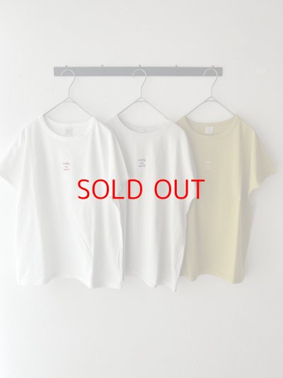 画像15: *sale40%off* nouvelles du paradis トロワ天竺 フレンチロゴTシャツ【クリックポスト（185円）発送可能】