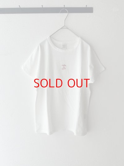 画像9: *sale40%off* nouvelles du paradis トロワ天竺 フレンチロゴTシャツ【クリックポスト（185円）発送可能】