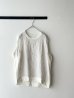 画像3: prit 綿麻天竺×リネンガーベラ刺繍 プルオーバーベスト