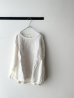 画像6: prit 綿麻天竺×リネンガーベラ刺繍 コクーンプルオーバー