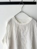 画像4: prit 綿麻天竺×リネンガーベラ刺繍 プルオーバーベスト