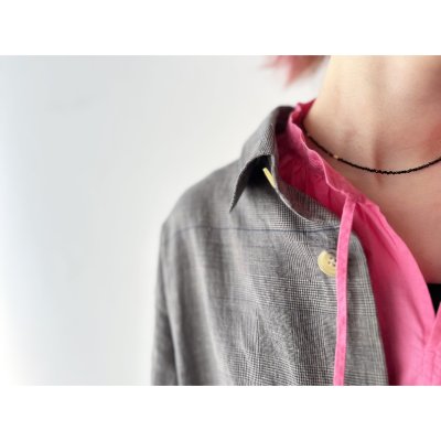 画像2: hu.hu.huu...  Karen silver combo necklace [受注生産] 