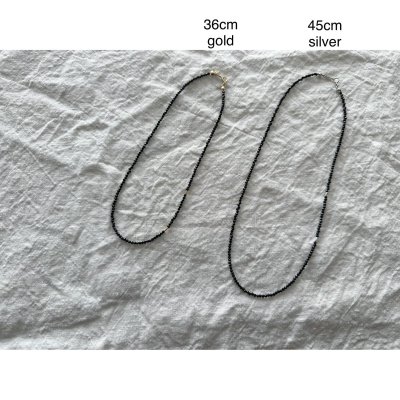 画像9: hu.hu.huu...  Karen silver combo necklace [受注生産] 