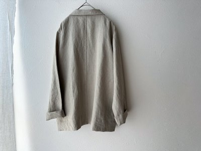 画像15: Luminaes コルトレイクリネン ロングジャケット
