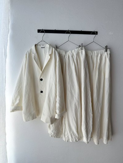 画像22: Luminaes コルトレイクリネン ロングジャケット