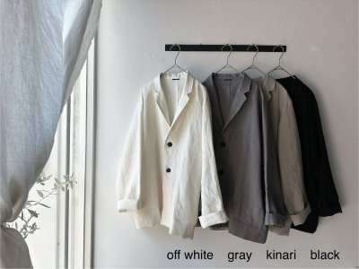 画像23: Luminaes コルトレイクリネン ロングジャケット