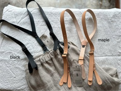 画像11: Vlas Blomme 本革サスペンダー