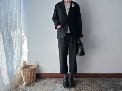 画像3: 【n.VB】KL High Count EASY TAPERED PANTS