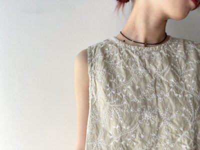 画像1: hu.hu.huu...  Karen silver combo necklace [受注生産] 