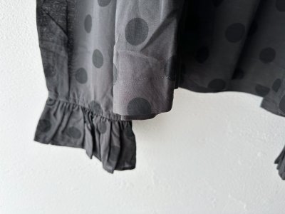 画像12: Veritecoeur ギャザーブラウス ( ドット )