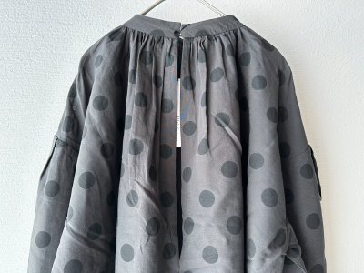 画像14: Veritecoeur ギャザーブラウス ( ドット )