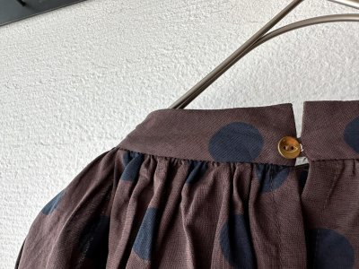 画像7: Veritecoeur ギャザーブラウス ( ドット )