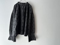 Veritecoeur ギャザーブラウス ( ドット )