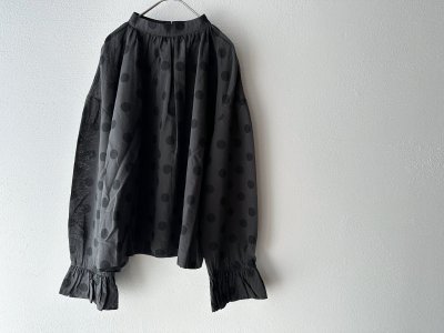 画像10: Veritecoeur ギャザーブラウス ( ドット )