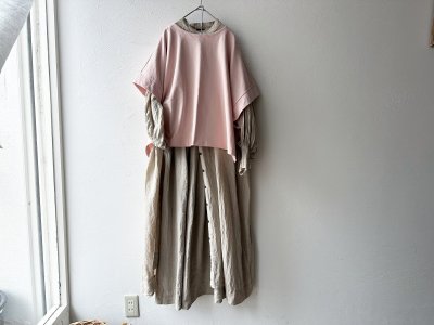 画像2: grin コットン天竺度詰 脇マチプルオーバー