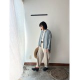 Luminaes 1/60手染めリネン ちょうどいいシャツ
