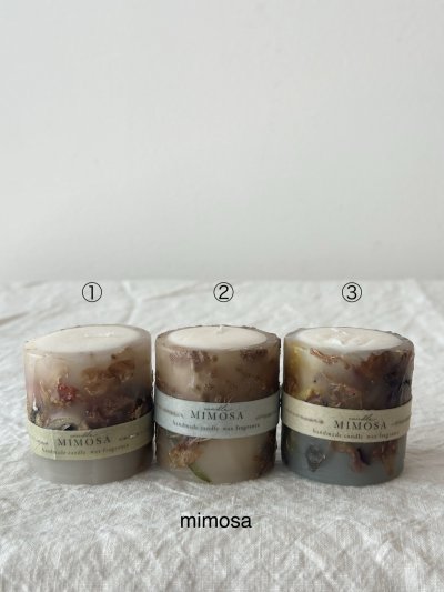 画像6: mimosa ボタニカルアロマキャンドル mini