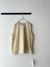 Veritecoeur インナーバックギャザーノースリーブ