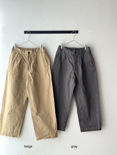 画像8: Veritecoeur ストレートタックパンツ(unisex)