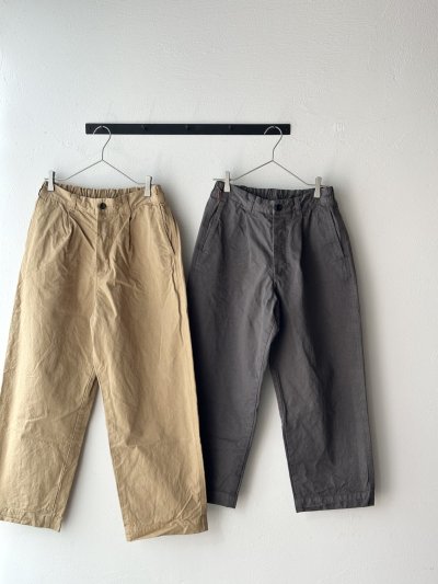 画像7: Veritecoeur ストレートタックパンツ(unisex)