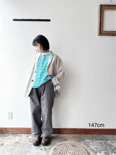 画像4: Veritecoeur ストレートタックパンツ(unisex)