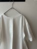 画像5: grin オーガニックアンド天竺 裾レース半袖Tシャツ