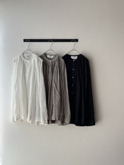 画像6: Veritecoeur スリーブレスギャザーブラウス  ( short )