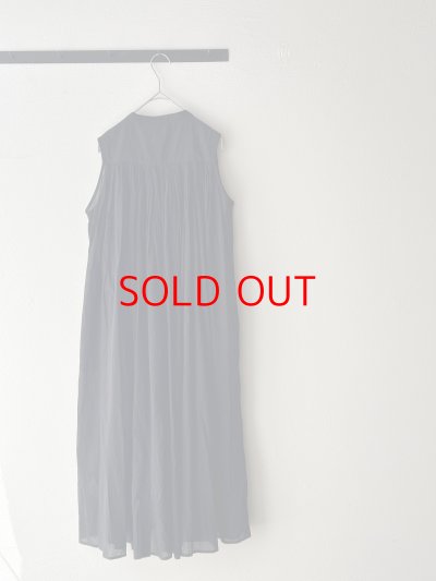 画像13: Veritecoeur スリーブレスギャザーブラウス  ( long )