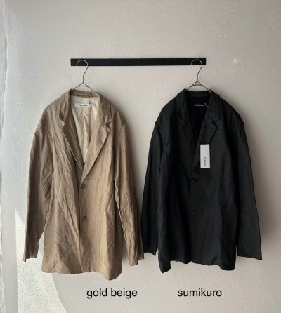 画像8: Veritecoeur リネンテーラードジャケット