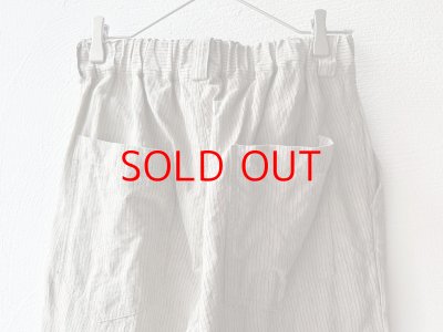 画像10: Luminaes リネン先染オーバーダイストライプ トラウザーPT