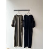 *sale50%off* grin オーガニックエーゲ海天竺 パフワンピース【レターパックプラス（600円）発送可能】