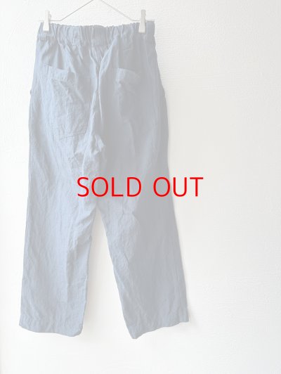 画像16: Luminaes リネン先染オーバーダイストライプ トラウザーPT