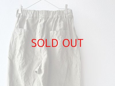 画像13: Luminaes リネン先染オーバーダイストライプ トラウザーPT