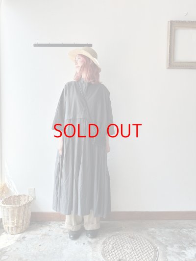 画像1: *sale40%off* Veritecoeur ボックスタック切替ワンピース
