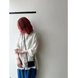 Luminaes 1/60手染めリネン ロングシャツ