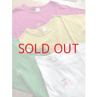 *sale40%off* nouvelles du paradis トロワ天竺 フレンチロゴTシャツ【クリックポスト（185円）発送可能】