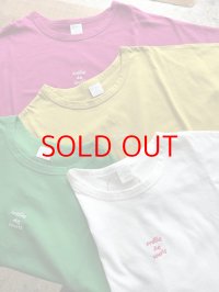 *sale40%off* nouvelles du paradis トロワ天竺 フレンチロゴTシャツ【クリックポスト（185円）発送可能】